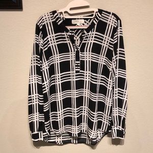 Long sleeve blouse